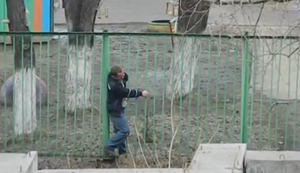 Betrunkener vom Zaun gestoppt Betrunkener vom Zaun gestoppt