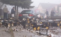 Bierlaster-Crash in Kroatien