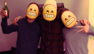 Emoji Emoticons Masken