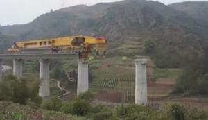 Brückenbau in China