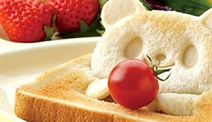 Panda Shape Design Toast