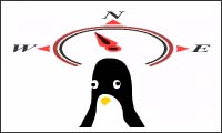 shuffle the pinguin