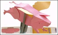 fliegendes schwein fliegendes schwein