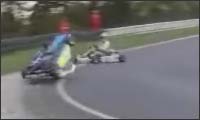 go-kart crash compilation go-kart crash compilation