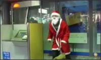 parkour santa parkour santa