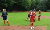 olli beim softball olli beim softball
