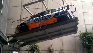 Sportlichen Seat Leon verladen Sportlichen Seat Leon verladen