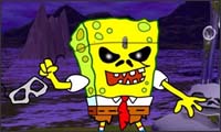 spongebob - iron maiden