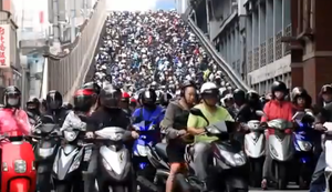 Rush-Hour in Taiwan