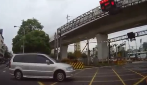 Bahnübergang in Taiwan Bahnübergang in Taiwan