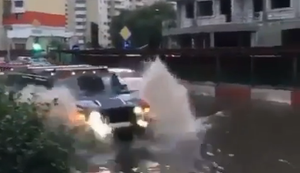 Wenn die Strassen unter Wasser stehen
