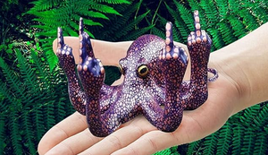Octopus Mittelfinger