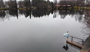 Neulich an einem See in Finnland
