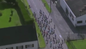 Zuschauer verhindert Massensturz Zuschauer verhindert Massensturz