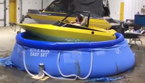 Zwei Typen im Boot