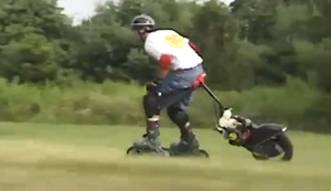 Inliner mit Heckantrieb