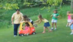 Papa haut den Turbo rein