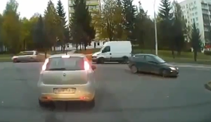 Aus der Kurve geflogen