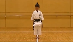 Schwarzer Gürtel mit 7 Jahren