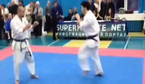 Schneller Karate-Kampf