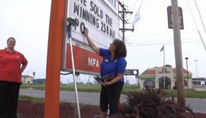 Mal den Gewinn abholen