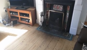 Was steckt denn da im Kamin?