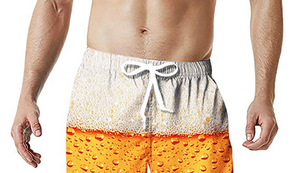 Bier-Badeshorts