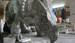 Triceratops (Lebensgroß)