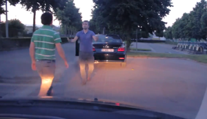 Road Rage in Belgien Road Rage in Belgien