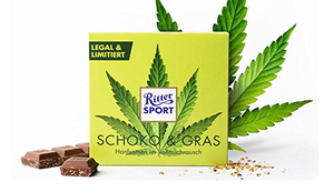 Ritter Sport Schoko und Gras