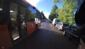 Sehr aufmerksamer Fahrgast