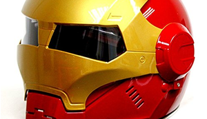 Iron Man Motorradhelm