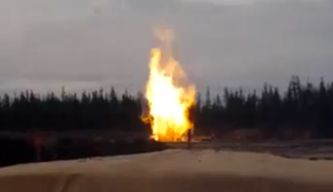 Schwarzpulver abfackeln