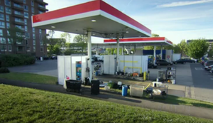 Besonderer Service an der Tanke Besonderer Service an der Tanke