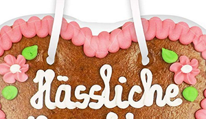 Schönes Lebkuchenherz für Sie