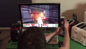 Doom mit 3 Toastern spielen
