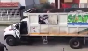 Müllabfuhr in Mexiko