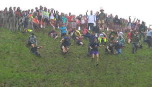 Käserollen in England Käserollen in England