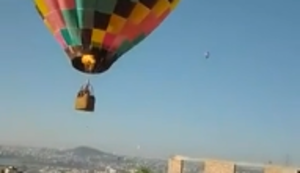 Mit dem Heissluftballon auf Abwegen