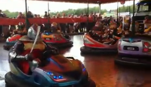 Ritterliche Schlacht im Autoscooter