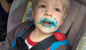 Hast du den Cupcake gegessen?