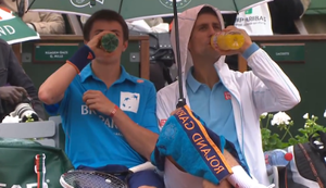 Mit Novak Djokovic ne Pause machen Mit Novak Djokovic ne Pause machen