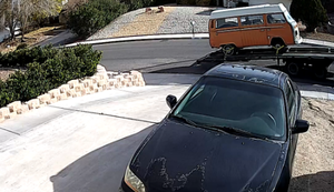 Anhänger auf Abwegen