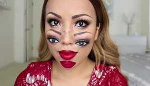 Double Face Makeup Double Face Makeup