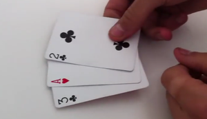 Trick mit 3 Karten