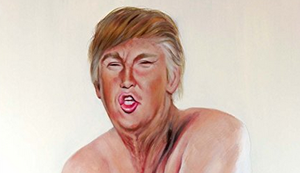Donald Trump Nackt-Gemälde