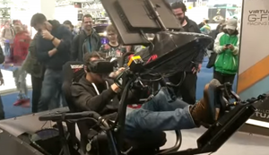 Eskalation auf dem Rennsimulator