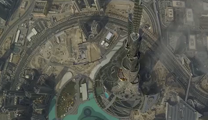 Mit dem Quadrocopter über Dubai Mit dem Quadrocopter über Dubai