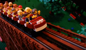 Coole Lego-Achterbahn
