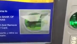 Bankkarte einstecken